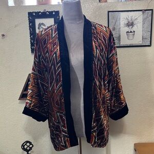 Chico’s geometric kimono